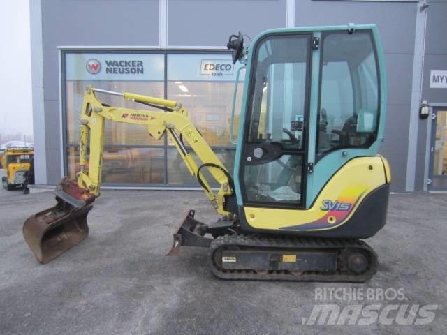 Yanmar SV 15 Minigraafmachines < 7t