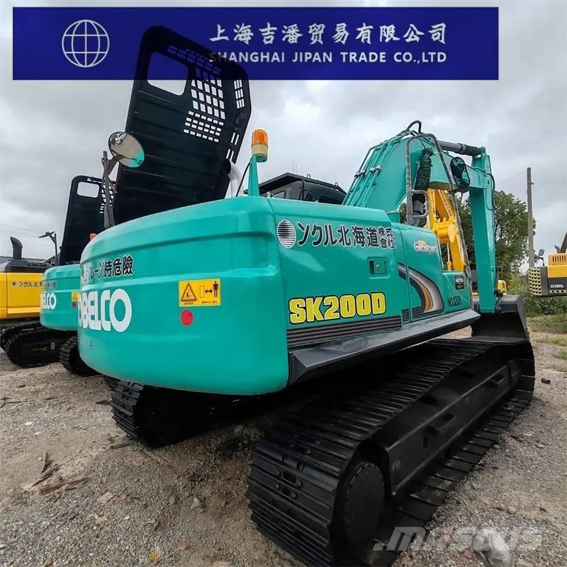 Kobelco SK 200 Rupsgraafmachines