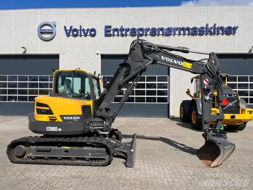 Volvo ECR88D Midigraafmachines 7t - 12t