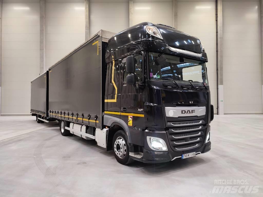 DAF XF 450 Schuifzeilopbouw