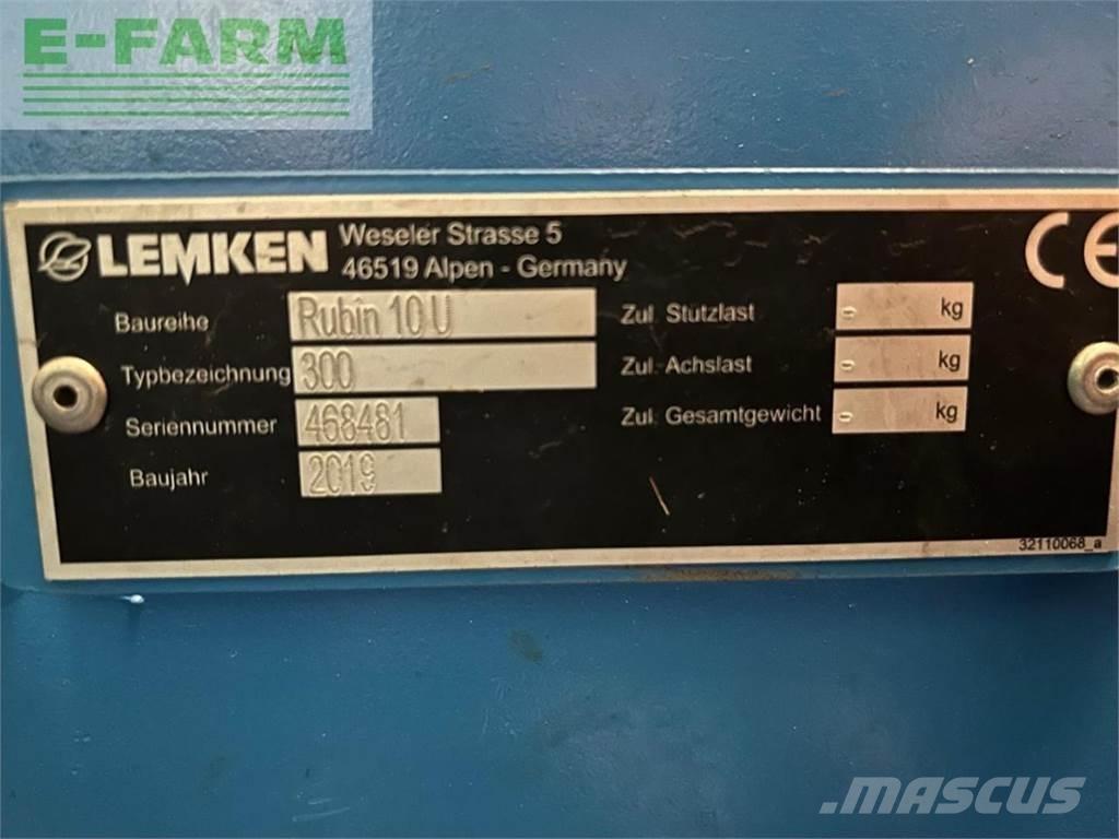 Lemken Rubin U 10 Schijveneggen