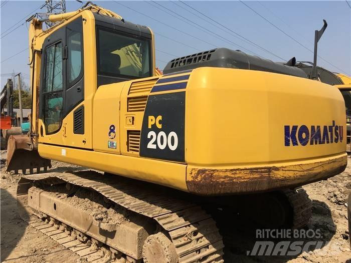 Komatsu PC 200-8 Rupsgraafmachines