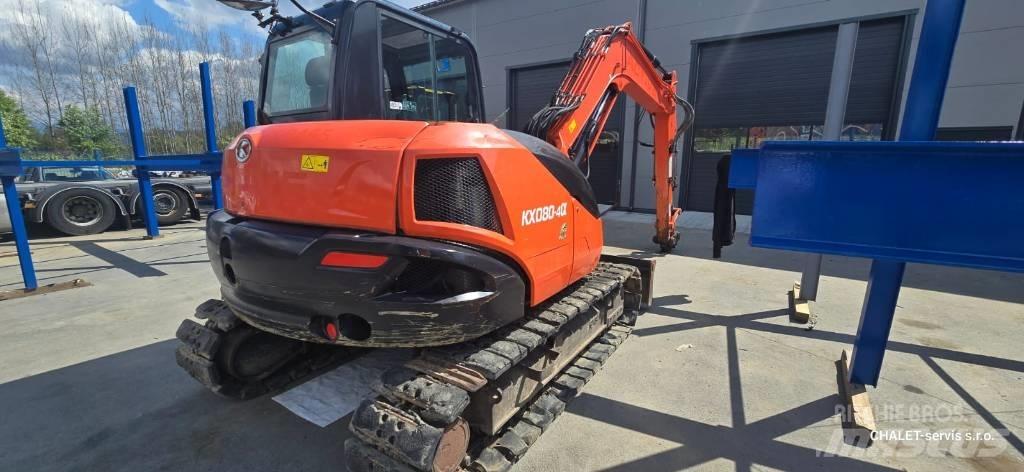 Kubota KX 080-4 CX Midigraafmachines 7t - 12t
