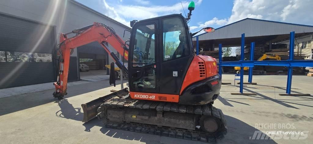 Kubota KX 080-4 CX Midigraafmachines 7t - 12t
