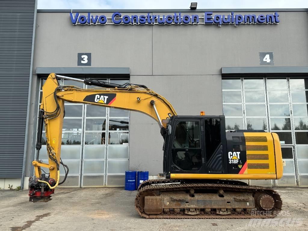 CAT 318 FL Rupsgraafmachines