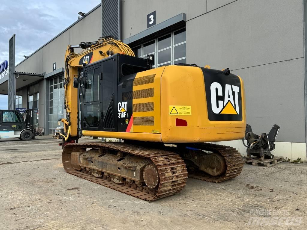 CAT 318 FL Rupsgraafmachines