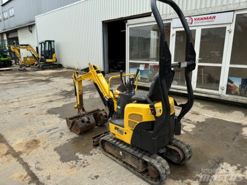 Yanmar SV08 (1C088) Minigraafmachines < 7t