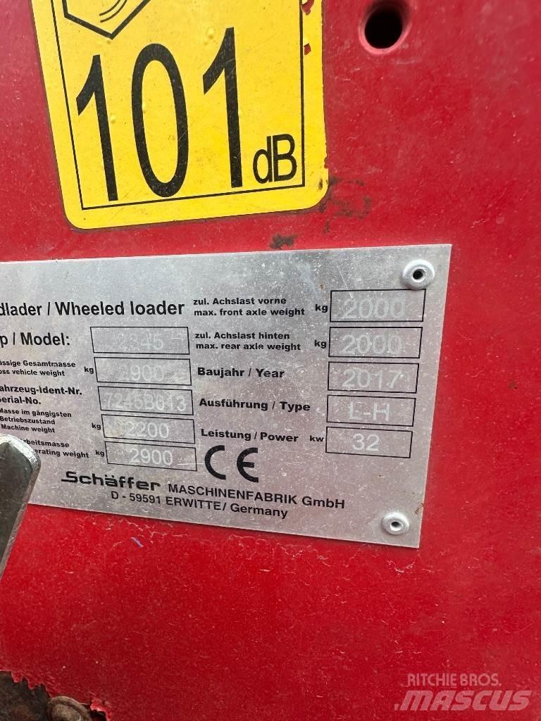 SCHAEFER 2345 Knik- en schrankladers