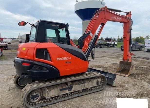 Kubota KX080-4S2 Rupsgraafmachines