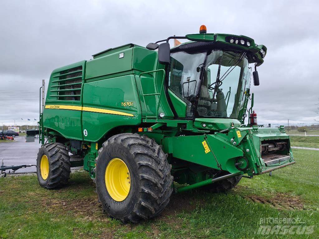 John Deere T 670 i Maaidorsmachines