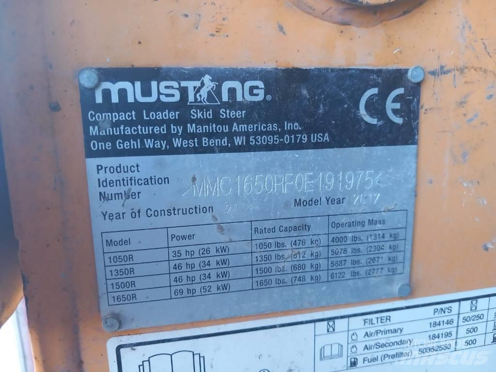 Mustang 1650 R Schrankladers
