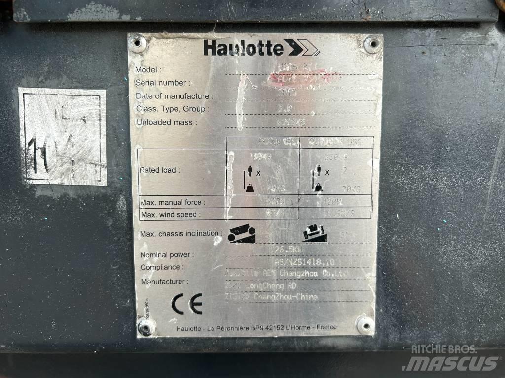 Haulotte HA16RTJ PRO Knikarmhoogwerkers