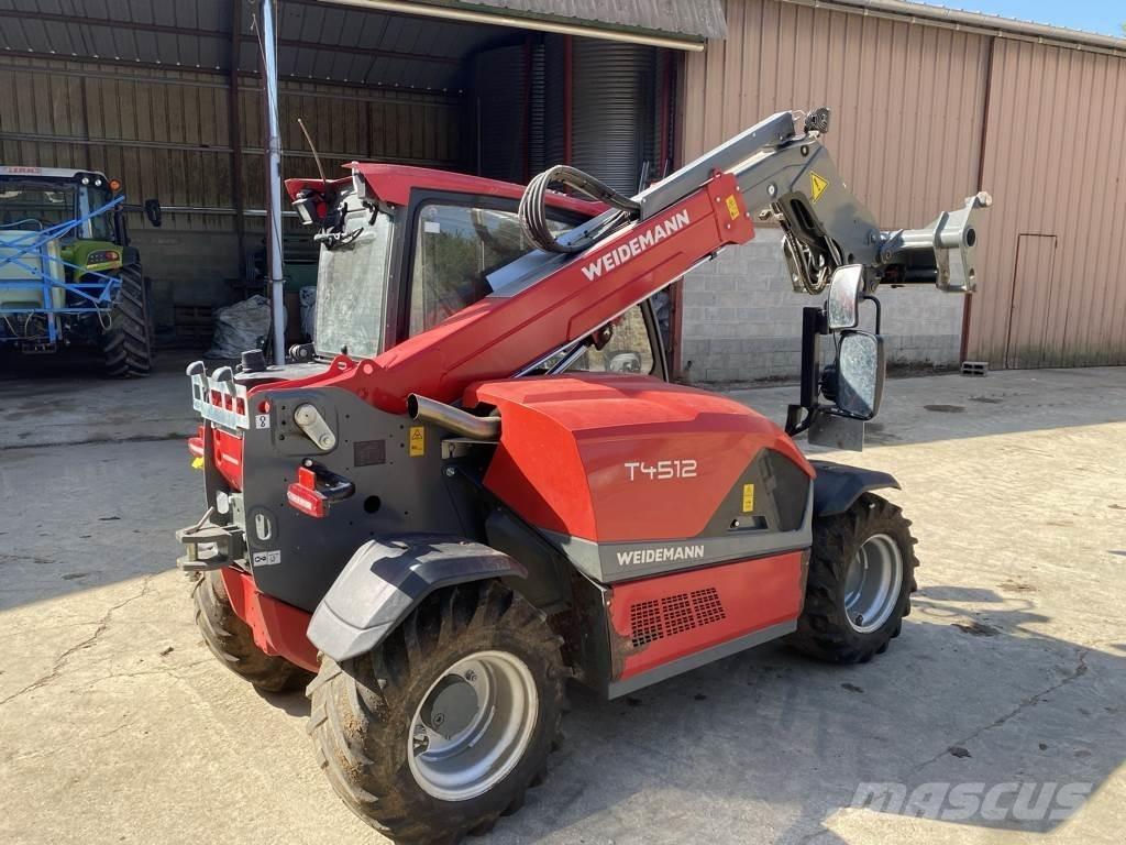 Weidemann T 4512 Verreikers voor landbouw