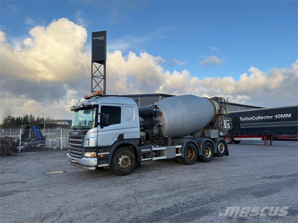 Scania P420 8x4 Betonmixers en pompen