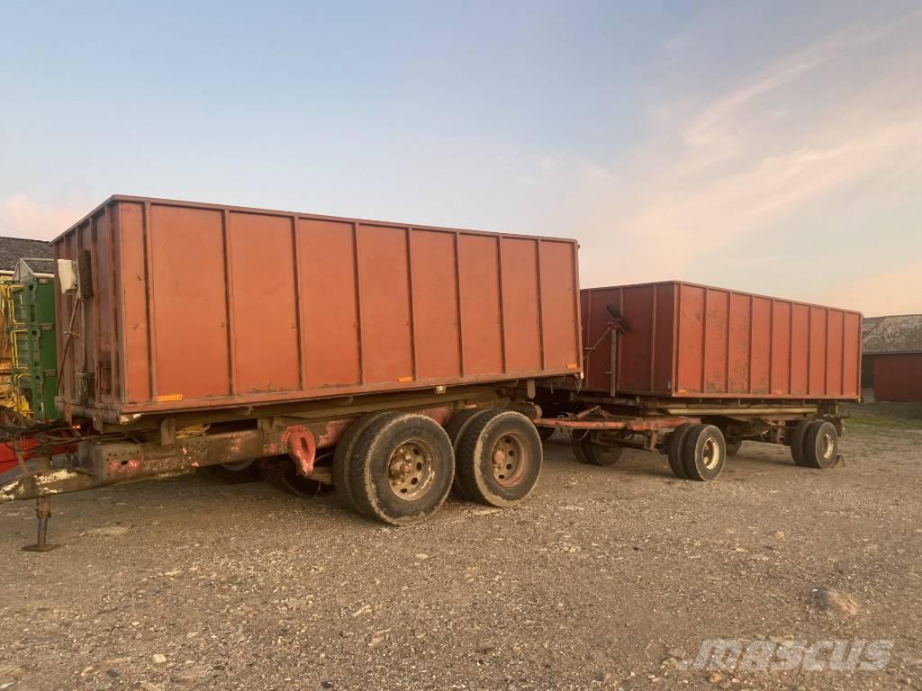 Scania vogntræk Kipperaanhangers