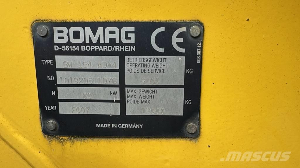 Bomag BW 154 AD-4 Duowalsen