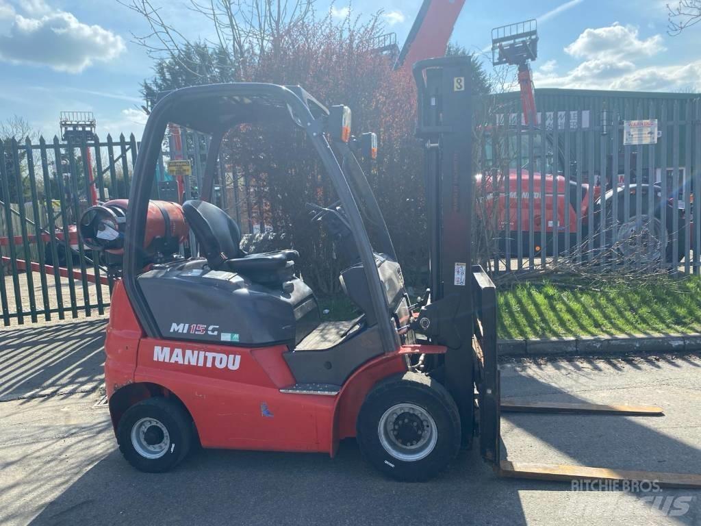 Manitou MI 15 G LPG heftrucks