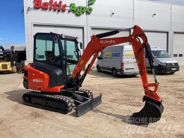 Kubota KX027-4 Minigraafmachines < 7t
