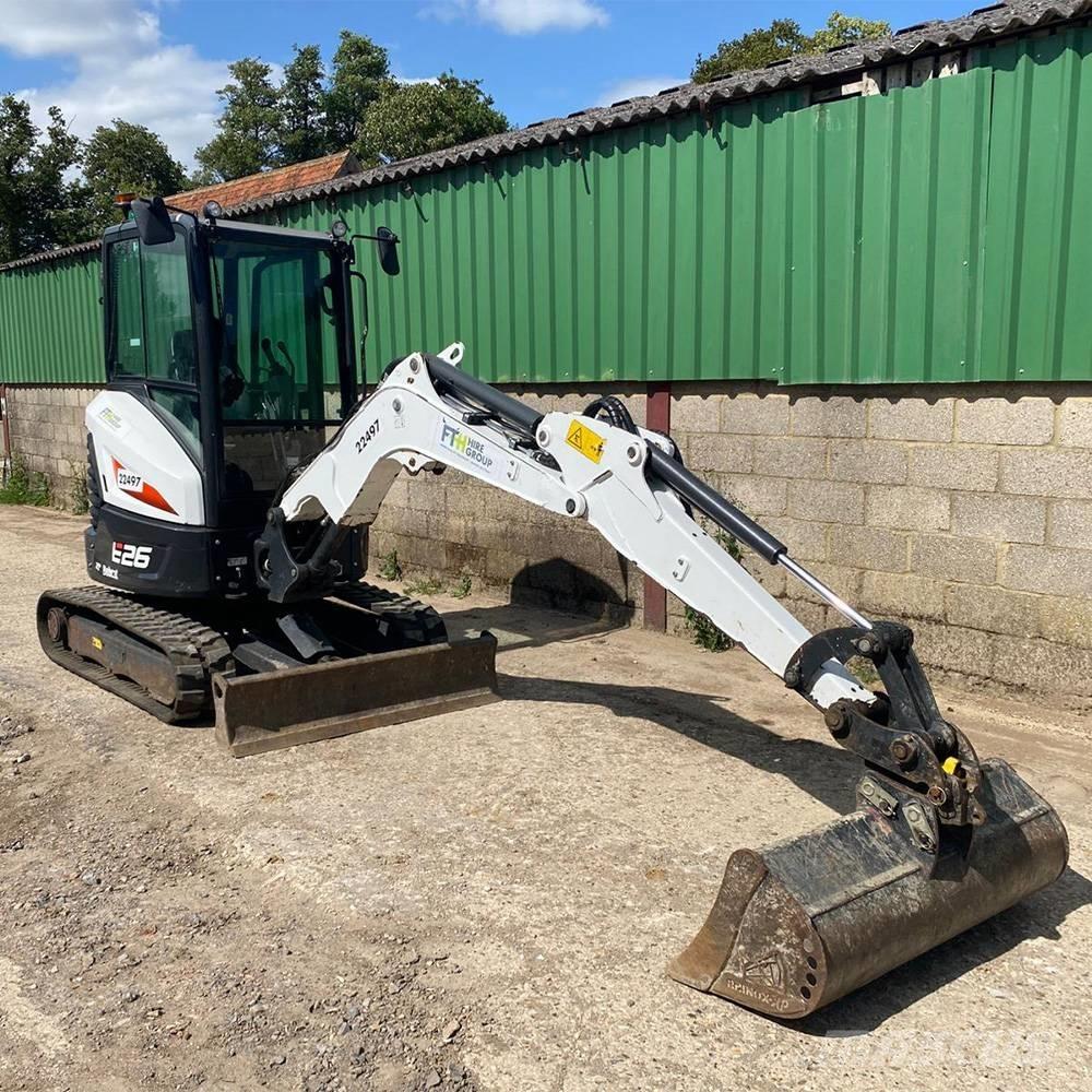Bobcat E 26 Minigraafmachines < 7t