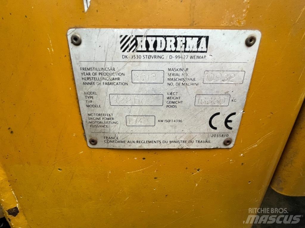 Hydrema 922 D Knik dumptrucks