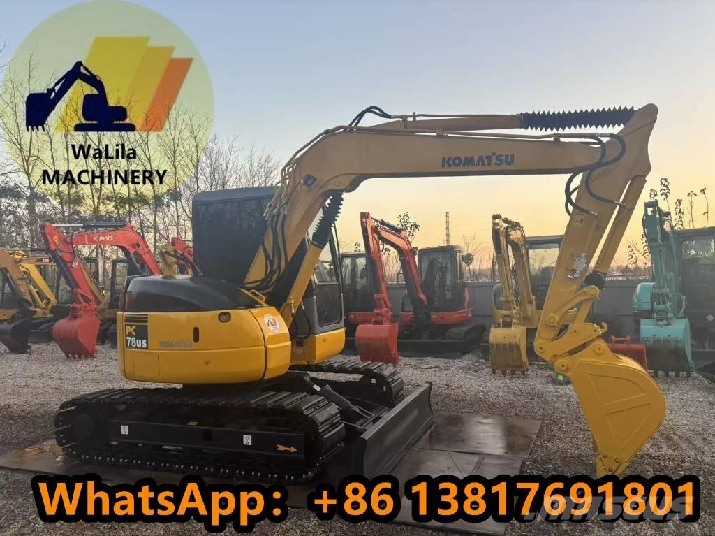 Komatsu PC 78 US Minigraafmachines < 7t