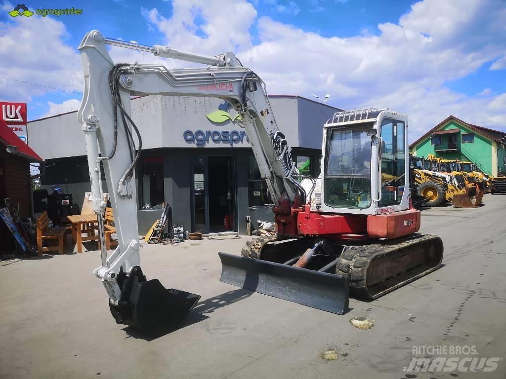 Takeuchi TB180FR Midigraafmachines 7t - 12t