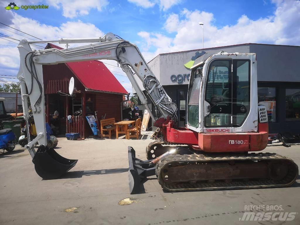 Takeuchi TB180FR Midigraafmachines 7t - 12t