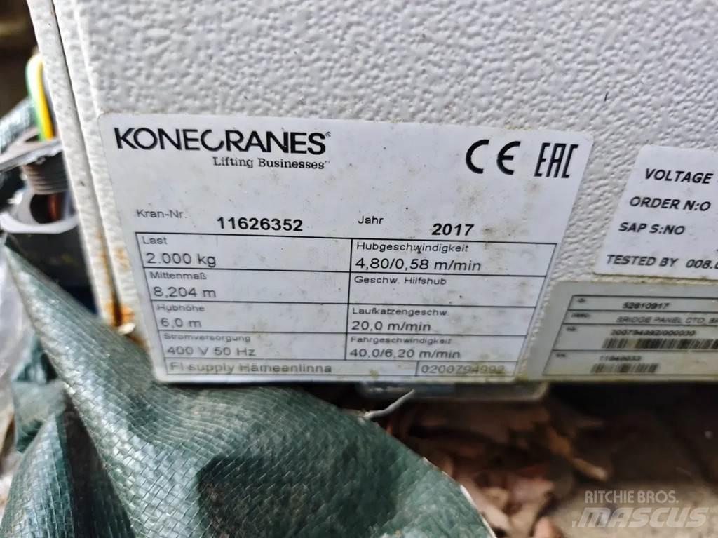 Konecranes 2 Ton Bovenloopkranen en portaalkranen