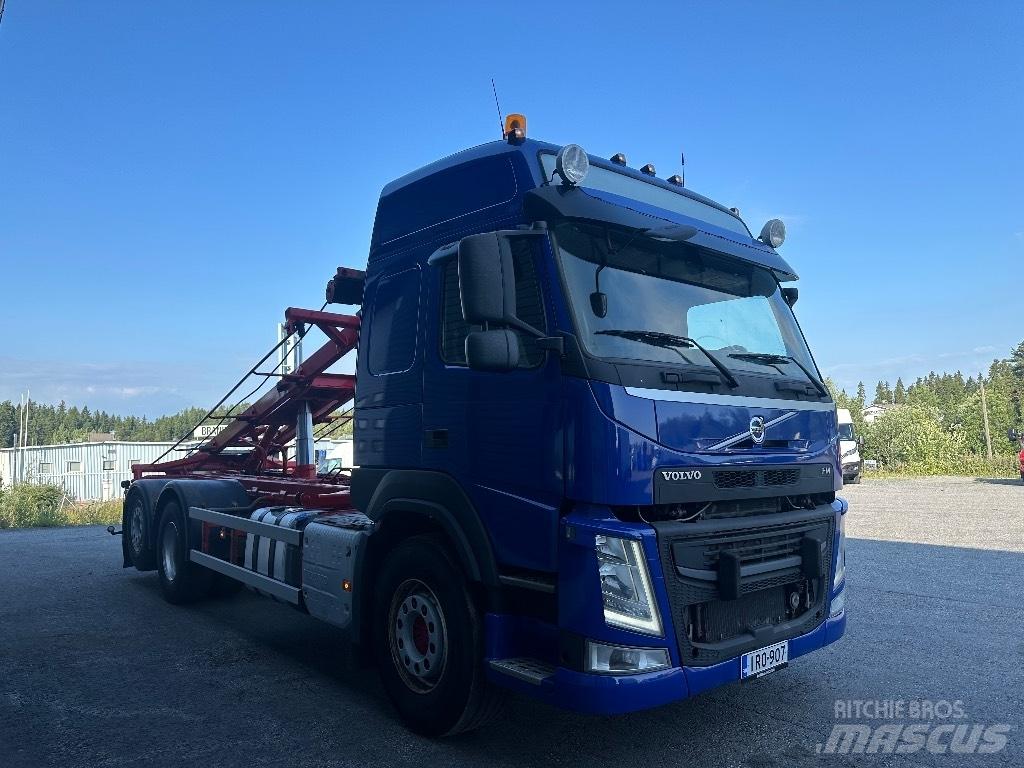 Volvo FM 500 6x2 Containertrucks met kabelsysteem