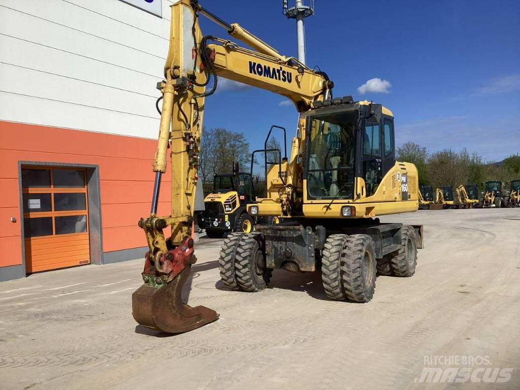 Komatsu PW 160-7E0 Wielgraafmachines