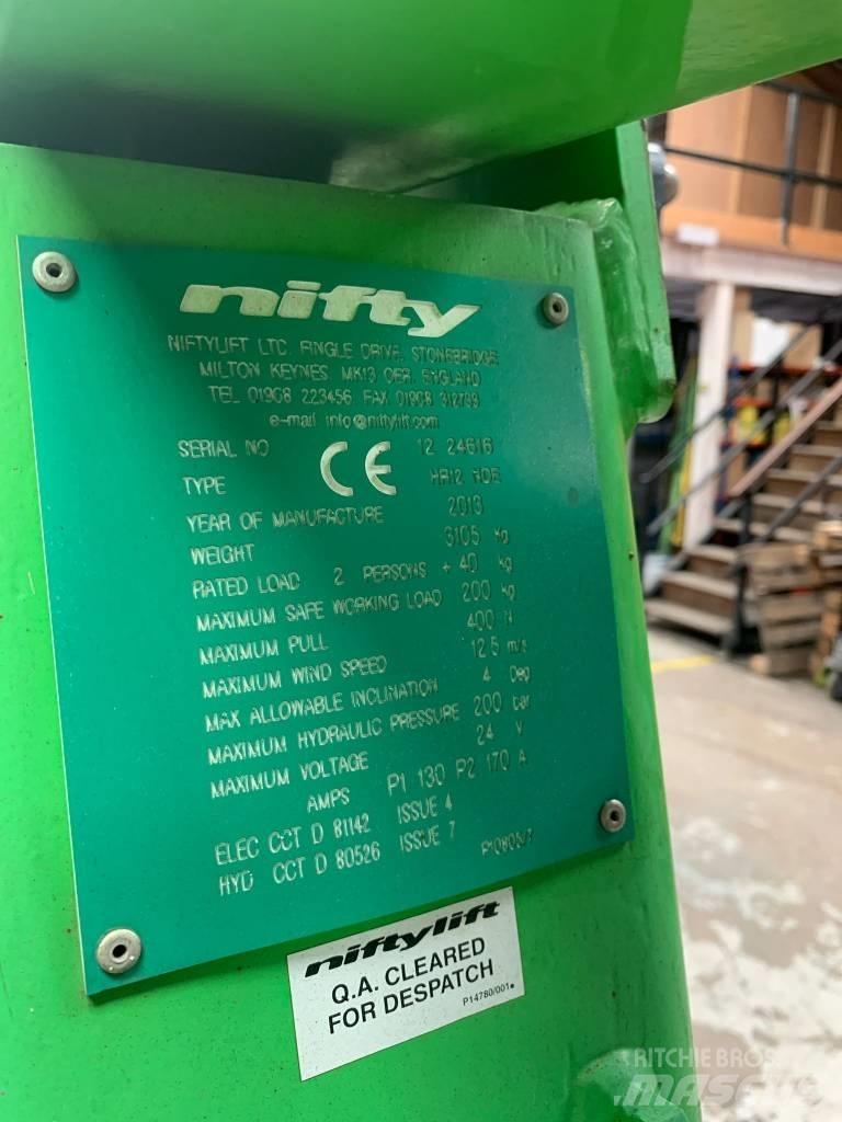 Niftylift HR12NDE Knikarmhoogwerkers