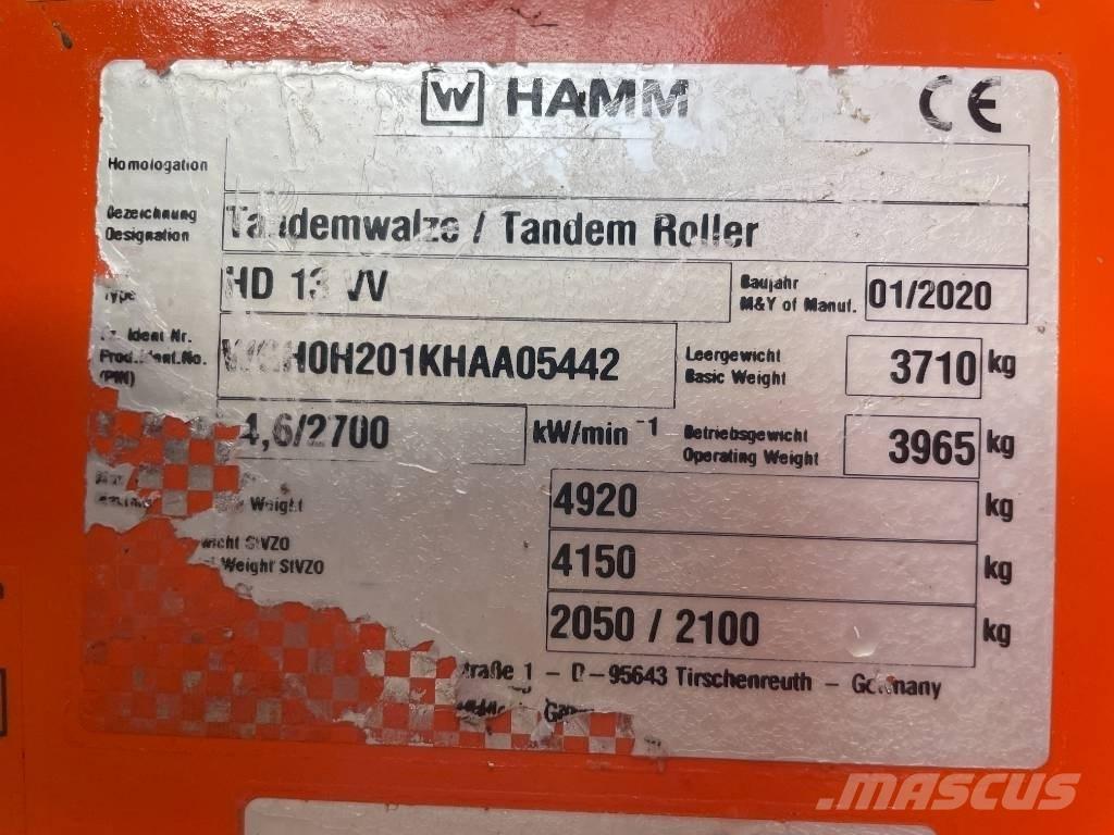 Hamm HD 13 VV Duowalsen
