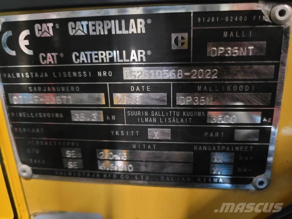 CAT DP 35 N Diesel heftrucks
