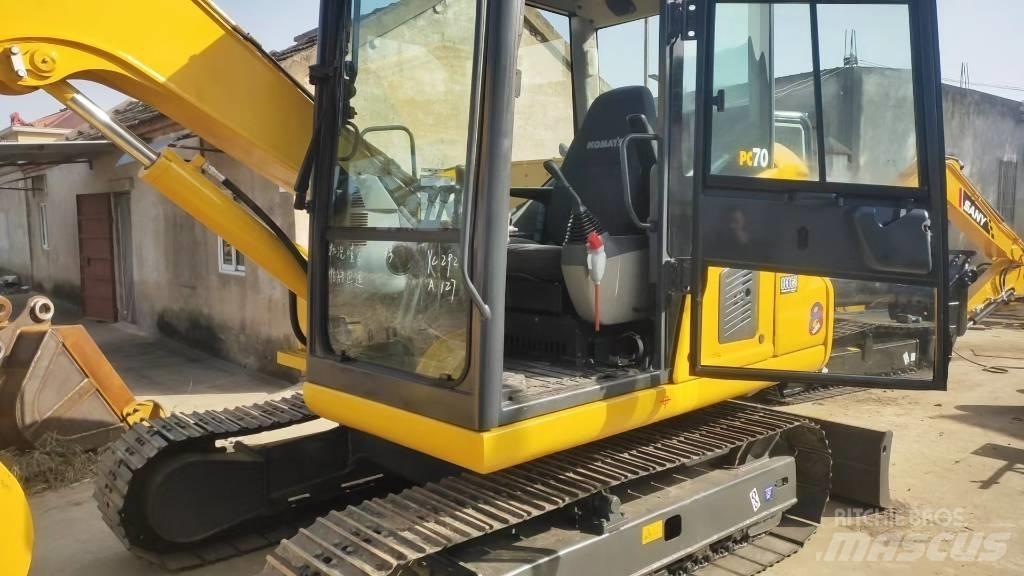 Komatsu PC 70 Rupsgraafmachines