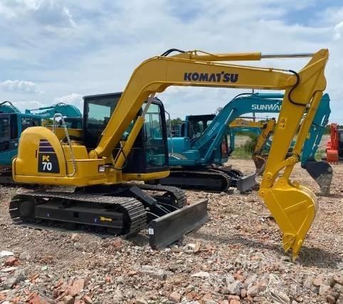 Komatsu PC 70 Rupsgraafmachines