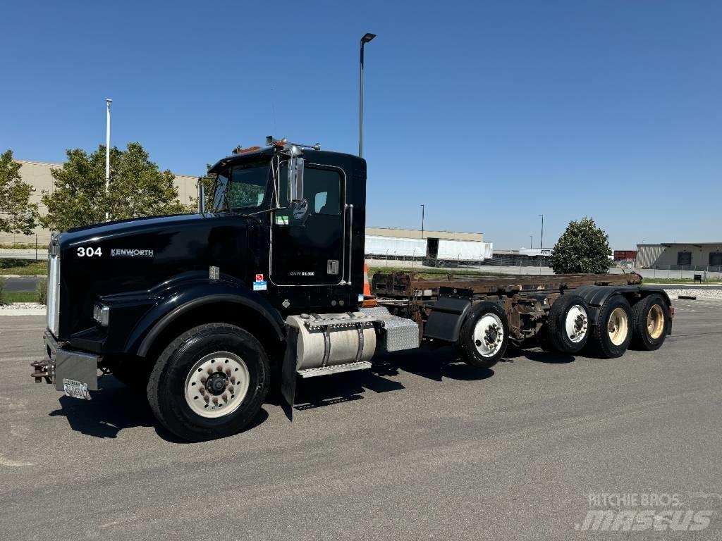 Kenworth T 800 Containertrucks met kabelsysteem