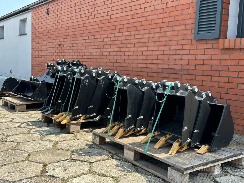 CAT ŁYŻKI / BUCKETS Minigraafmachines < 7t