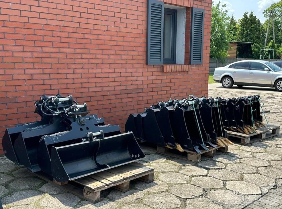 CAT ŁYŻKI / BUCKETS Minigraafmachines < 7t