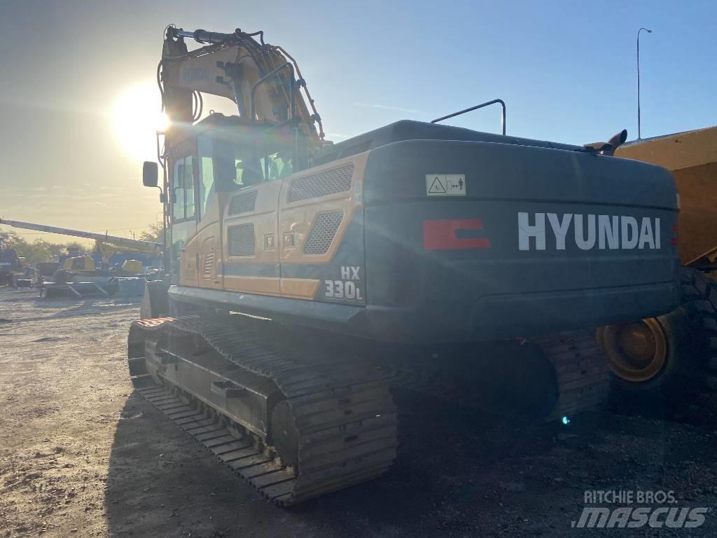 Hyundai HX330L Rupsgraafmachines