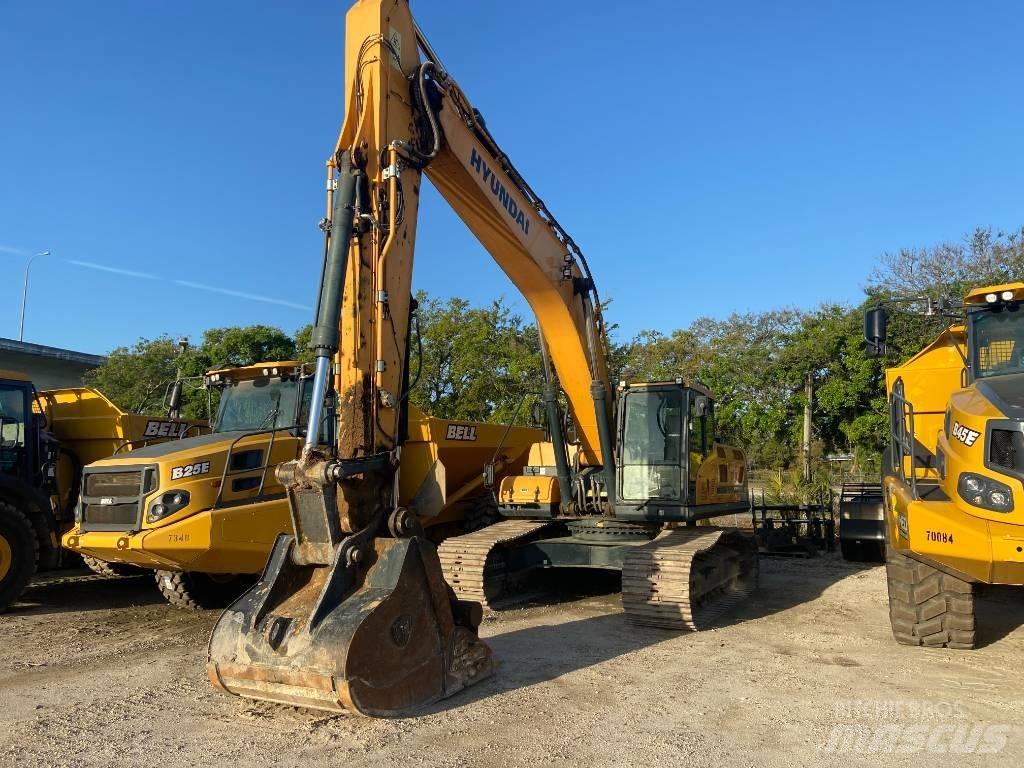 Hyundai HX330L Rupsgraafmachines