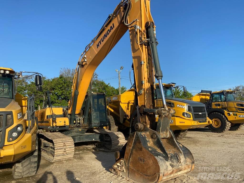 Hyundai HX330L Rupsgraafmachines