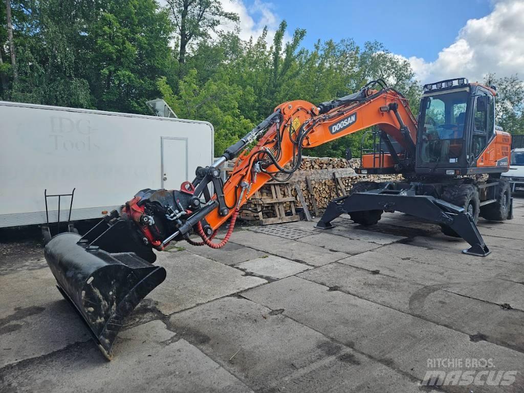 Doosan DX 160 W Wielgraafmachines