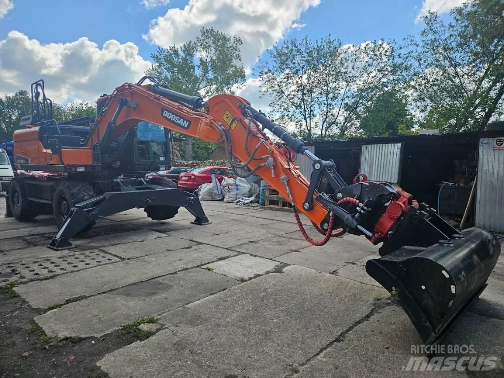 Doosan DX 160 W Wielgraafmachines