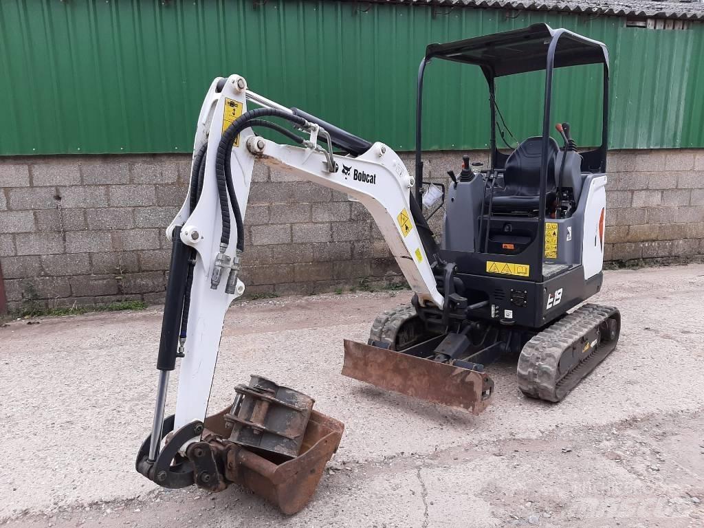 Bobcat E 19 Minigraafmachines < 7t