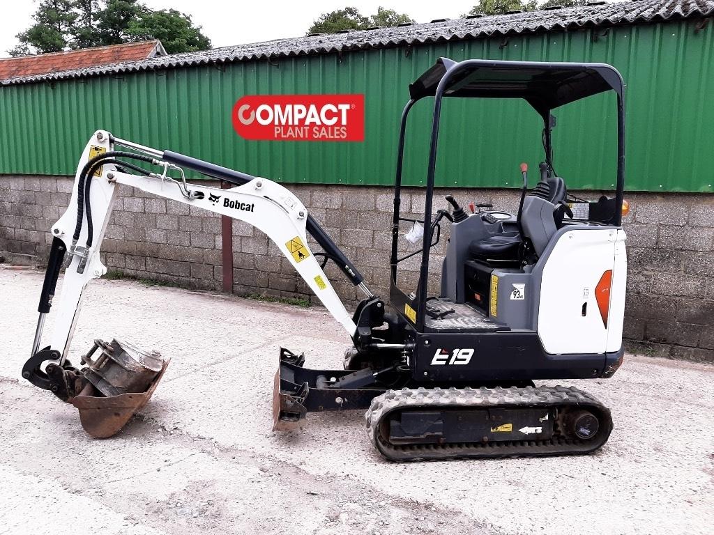 Bobcat E 19 Minigraafmachines < 7t