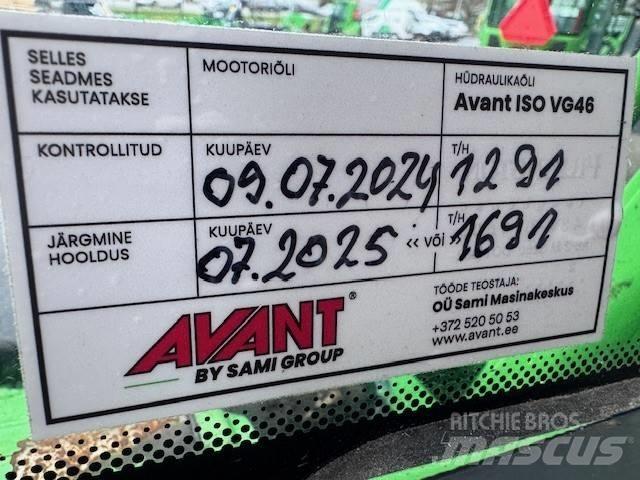 Avant 760 Knik- en schrankladers