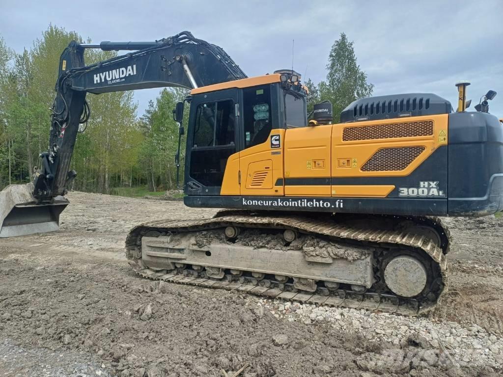 Hyundai HX 300 AL Rupsgraafmachines