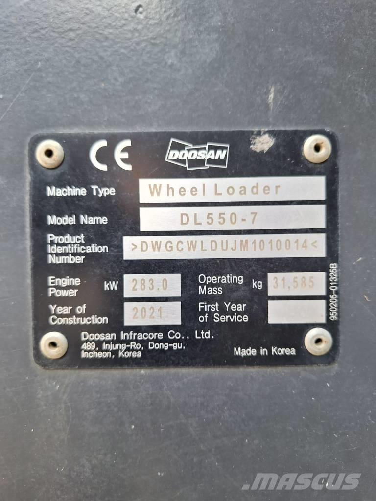 Doosan DL550-7 Wielladers