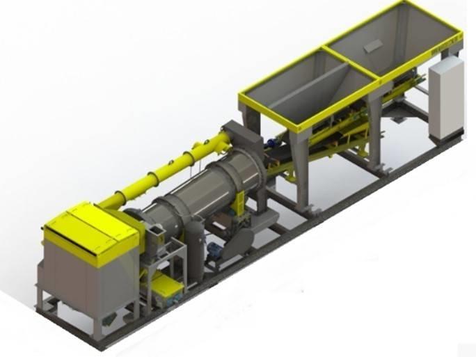 MG 30 TPH Asfalt menginstallaties