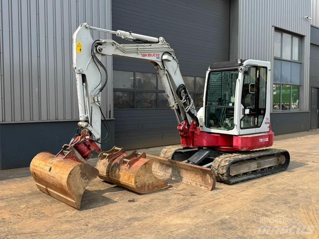 Takeuchi TB153FR Minigraafmachines < 7t
